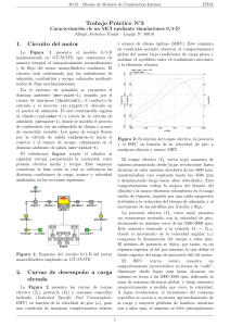 Caracterizaci&oacute;n de un motor de combusti&oacute;n interna mediante simulaciones 0/1-D