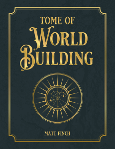 Tome of World Building: Fantasy World Design Guide