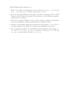 CSCE 222 Homework 6: Discrete Math Problems