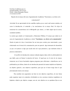 REPORTE DE ENSAYO DE ESPAÑOL I(1)(1) (1)