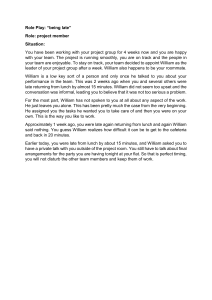 Role Play: Being Late