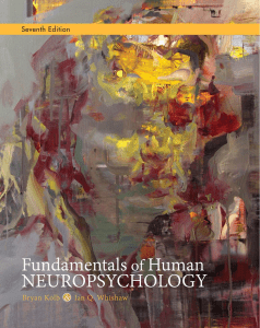 Fundamentals of Human Neuropsychology 7th Ed.