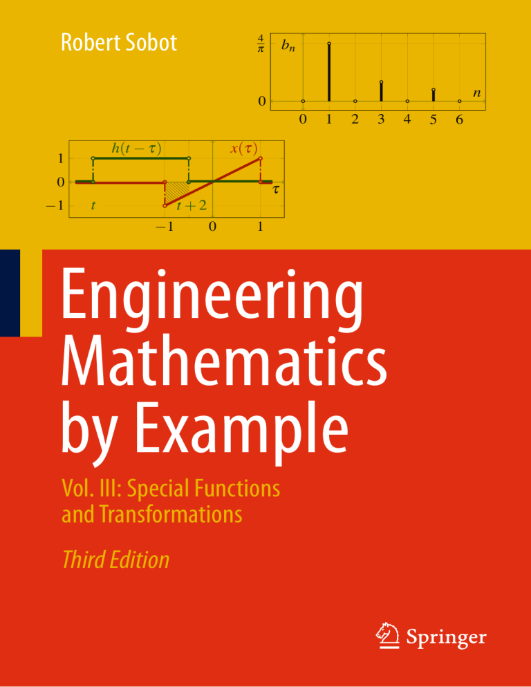 Engineering Mathematics by Example Vol. III: Special Functions