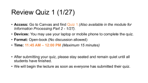 Consumer Information Processing: Memory & Learning