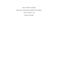 Final Business Analytics Project Report: Sales & Profit Analysis