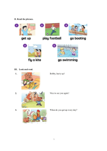 English Workbook for Beginners