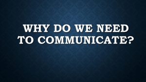 Communication Principles, Processes, and Ethics Guide