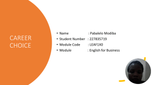 Career Choice: Path to Becoming a Chartered Accountant