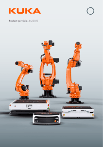 KUKA Industrial Robots Product Portfolio 2025