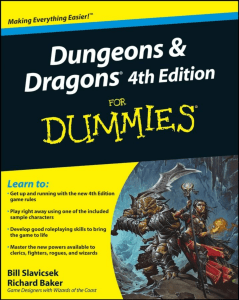 Dungeons & Dragons 4th Edition For Dummies Guide