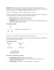 Hydrogen Bonding and Intermolecular Forces: Chemistry Study Guide