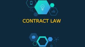 Contract Law Essentials: Offer, Acceptance & Consideration
