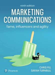 Marketing Communications Textbook: Influencers & Agility