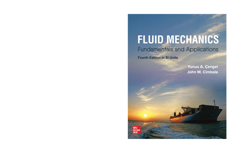 Fluid Mechanics Fundamentals 4th Edition