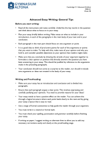 Advanced Essay Writing Tips for C1