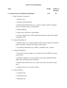 Series 65 Test Specifications: Exam Topics & Weights