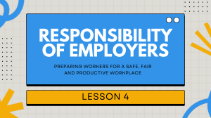 Employer Responsibilities: Workplace Safety & Productivity