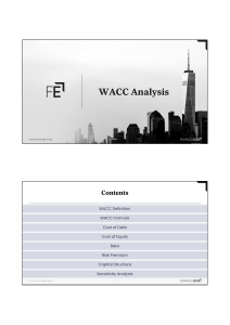 WACC Analysis: Definition, Formula, and Calculation Guide