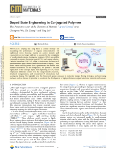 Doped State Engineering in Conjugated Polymers