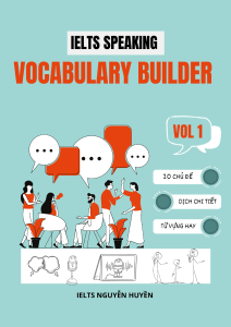 IELTS Speaking Vocabulary Builder Vol 1: 20 Topics