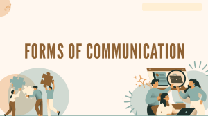 Hindrances to Effective Communication