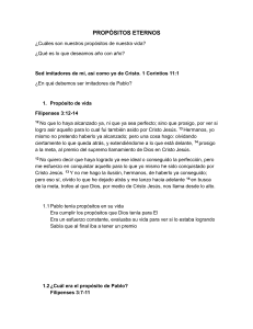 Prop&oacute;sitos Eternos: Estudio B&iacute;blico sobre Prop&oacute;sitos de Vida