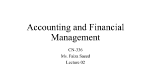 Construction Financial Management Lecture Slides