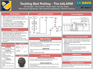 The bALARM Project: Engineering Solution to Bed Rotting