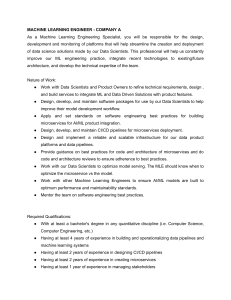 Machine Learning Engineer Job Descriptions