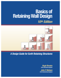 Basics of Retaining Wall Design 10th Edition Guide