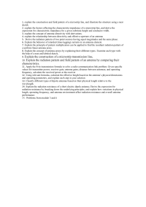 Antenna Theory & Microstrip Line Study Guide