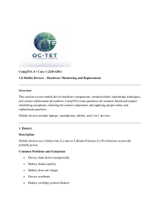CompTIA A+ Mobile Devices Hardware Guide
