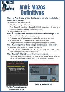 Anki: Mazos Definitivos - Cursos y Gu&iacute;as