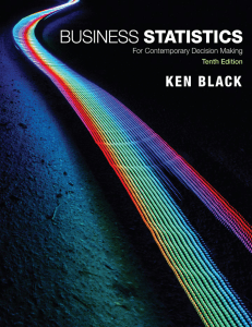 Ken Black - Business Statistics  For Contemporary Decision Making (2019, John Wiley & Sons) - libgen.li