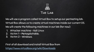 Pentesting Lab Setup Guide: VirtualBox, Kali, Metasploitable, Windows