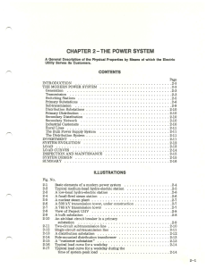 Chapter 2: The Power System - Electrical Engineering