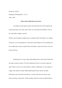 Benefits of Reading vs. Watching Videos