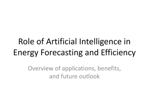 AI in Energy Forecasting & Efficiency