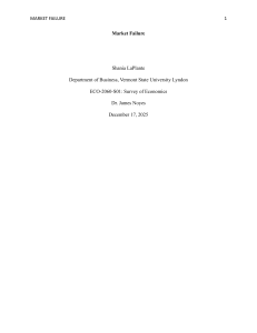 Market Failure: Causes and Solutions in Economics