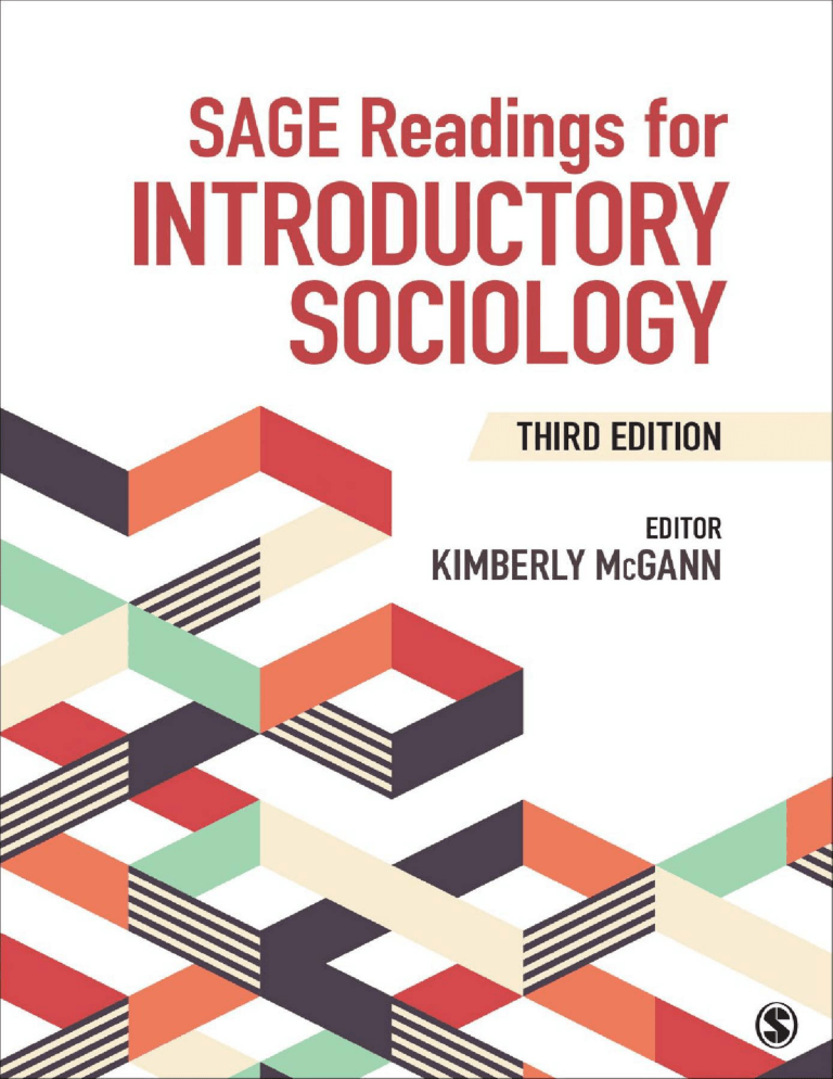SAGE Readings for Introductory Sociology Third Edition