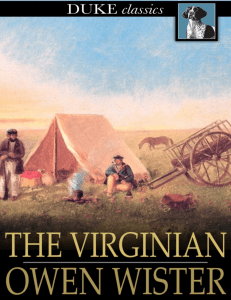 The Virginian by Owen Wister - Classic Western Novel
