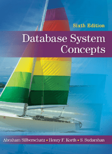 Database System Concepts 6th Edition Textbook