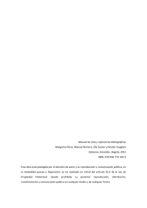 Manual de citas y referencias bibliogr&aacute;ficas: Gu&iacute;a completa