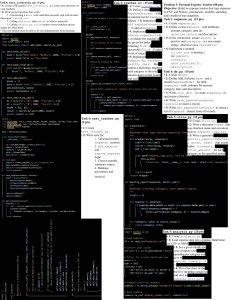 Personal Expense Tracker Python Project Tasks