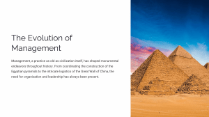 Introduction to Business Management: Functions and Principles