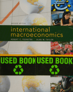 International Macroeconomics Textbook by Feenstra & Taylor