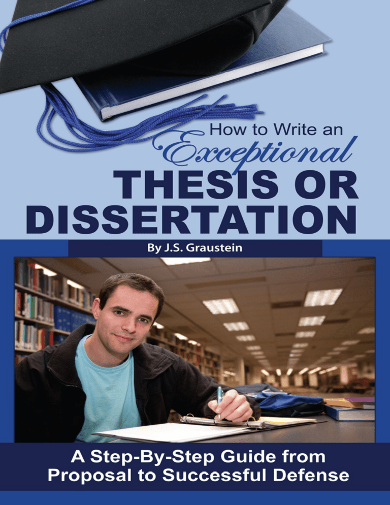 How to Write an Exceptional Thesis or Dissertation Guide