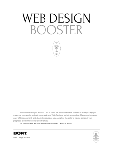 Web Design Booster: 3-Stage Guide to Get Hired