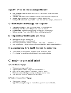 Ethical Design & Typography Guide
