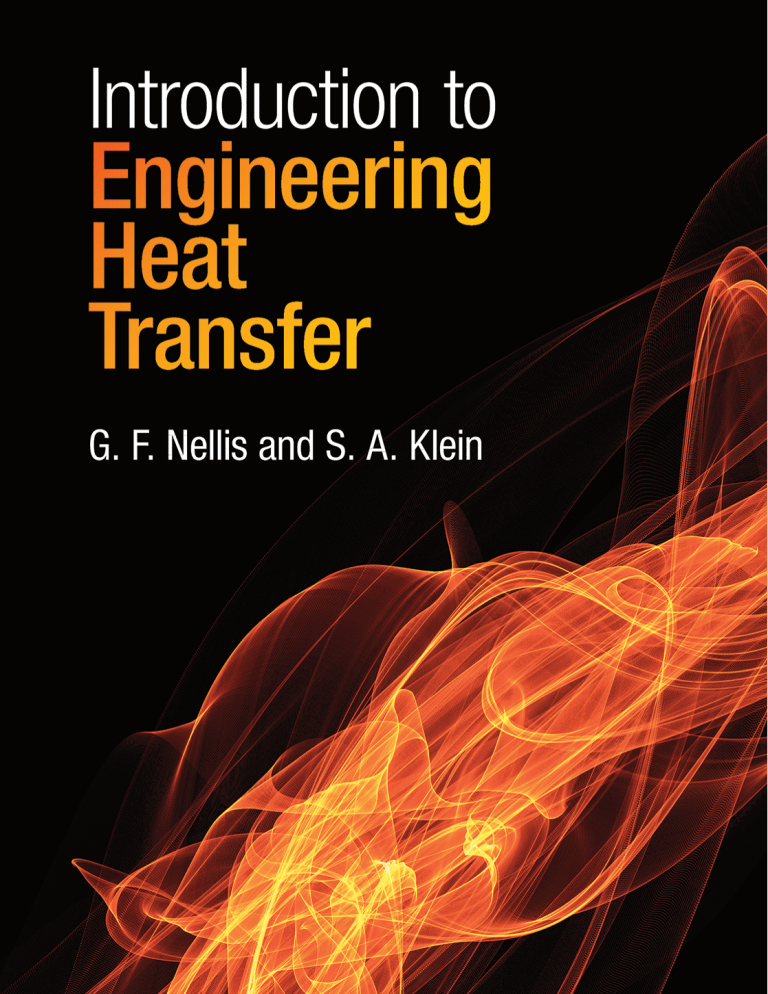 Introduction to Engineering Heat Transfer Textbook